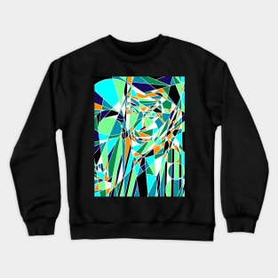 a colorful face Crewneck Sweatshirt